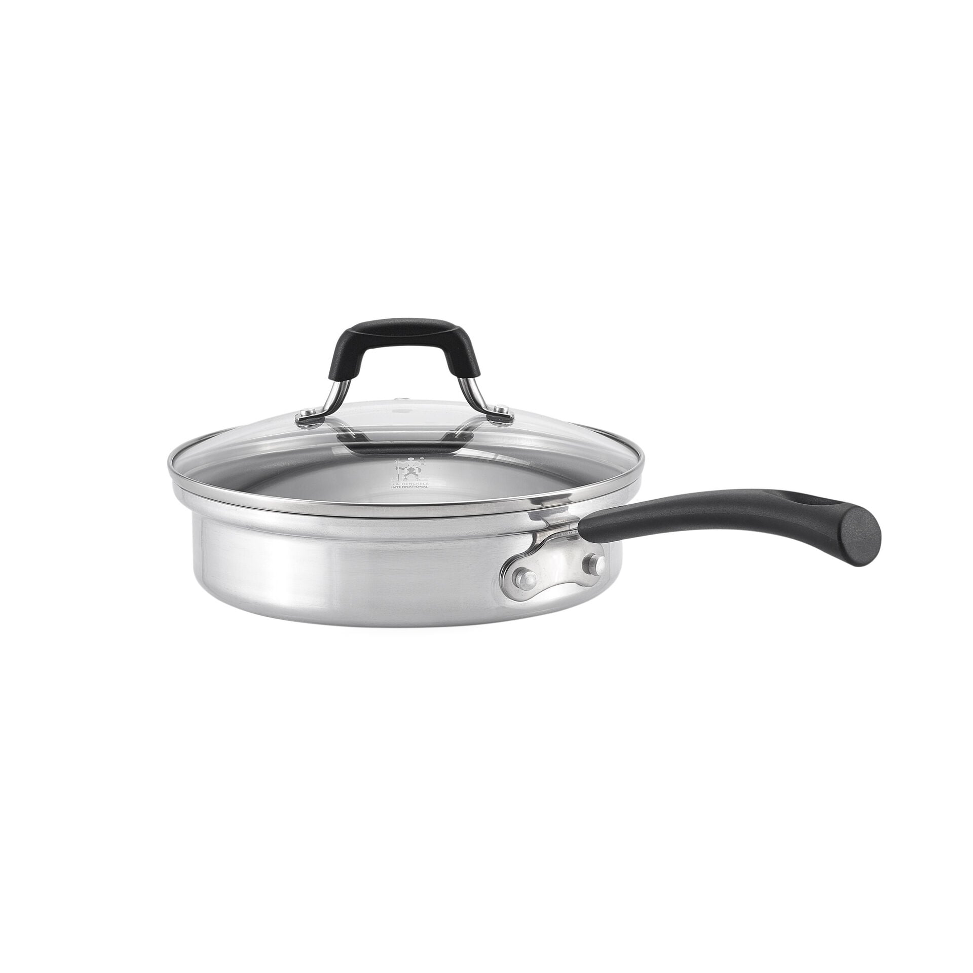 Non-Stick Egg Poacher 20 cm, aluminum, silver-black,,large