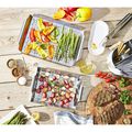 2-pc, Stainless Steel, Grill Topper And Basket Set,,large