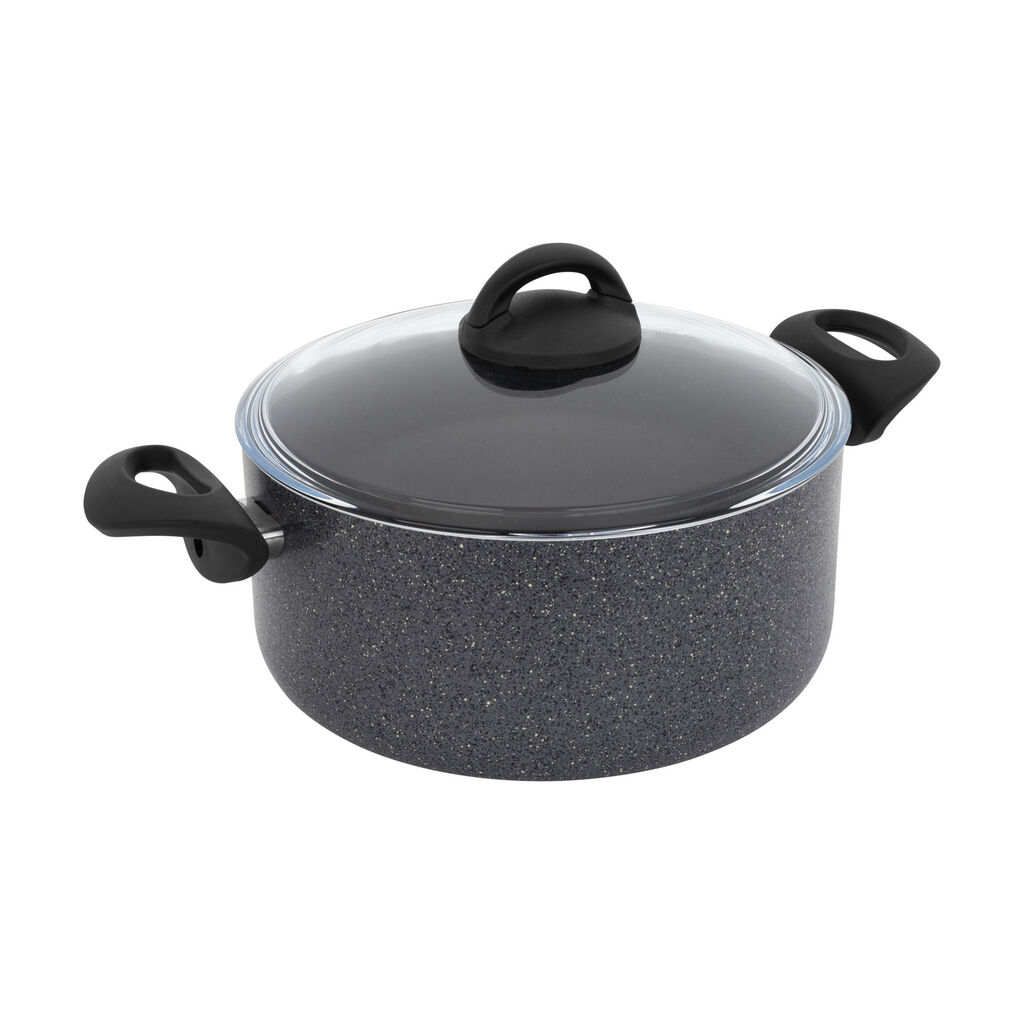 10 Piece aluminum Cookware Set - Granite,,large