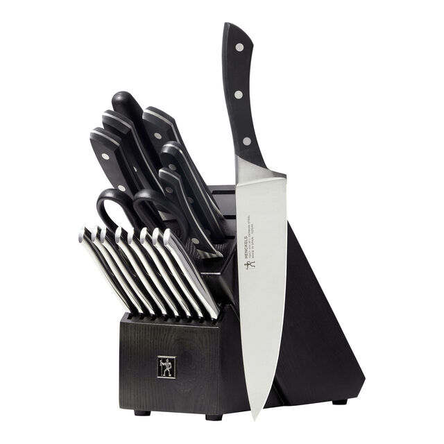 17 Piece, Knife block set,,large
