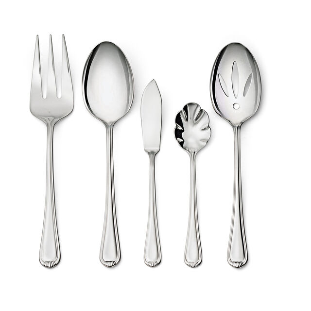 65 Piece Flatware Set polished,,large