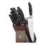 9 Piece, Knife block set, black preview