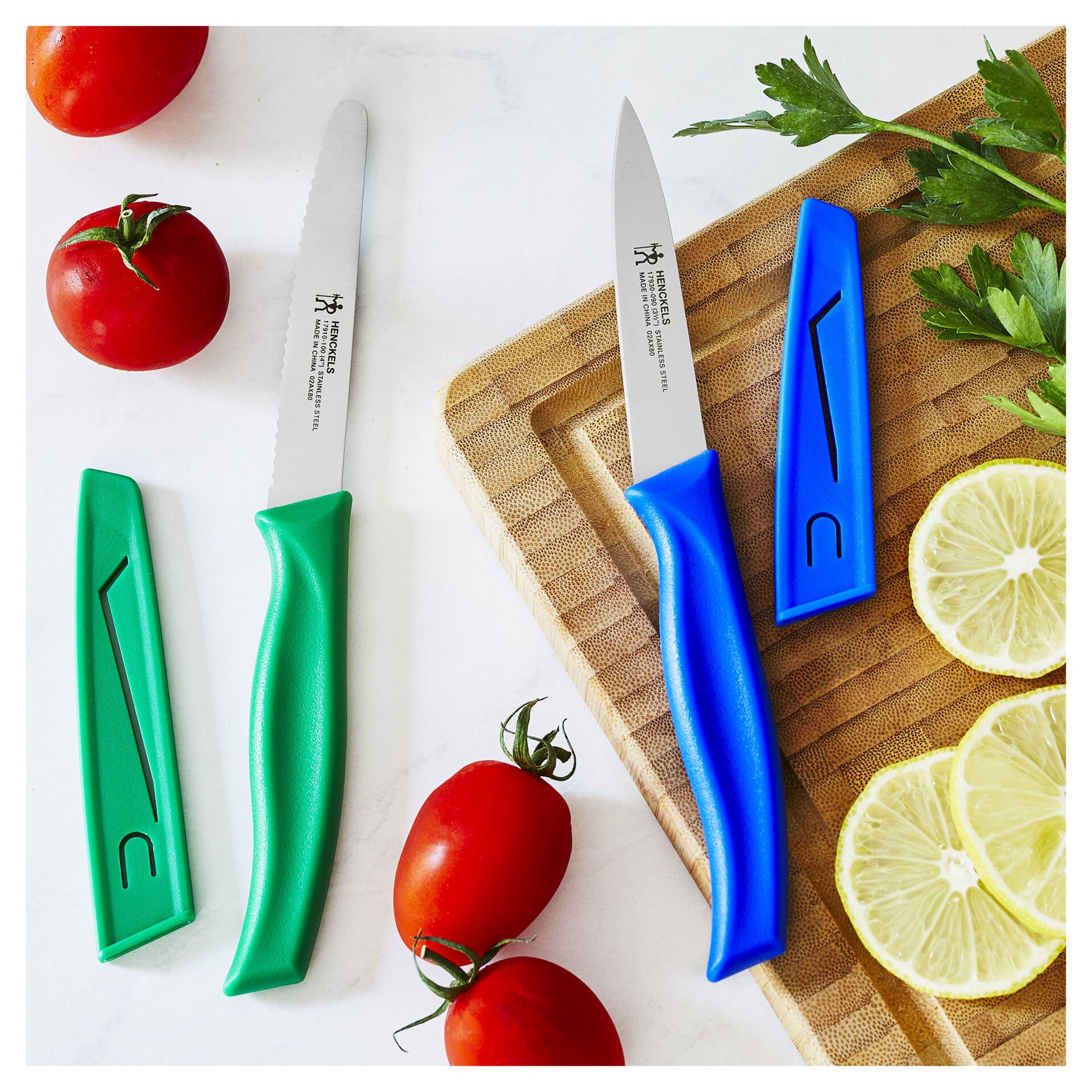 2 Piece, Knife set, mixed Colours,,large