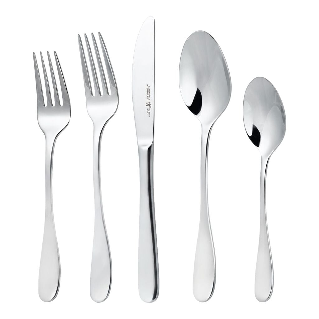 20 Piece Flatware Set polished,,large