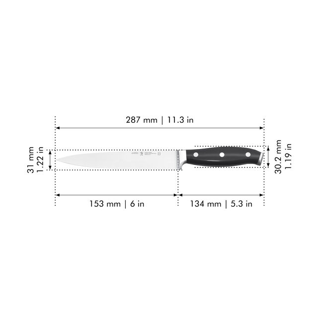 6.00 inch, Utility knife,,large
