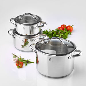 Pot set 6 Piece, 18/10 Stainless Steel