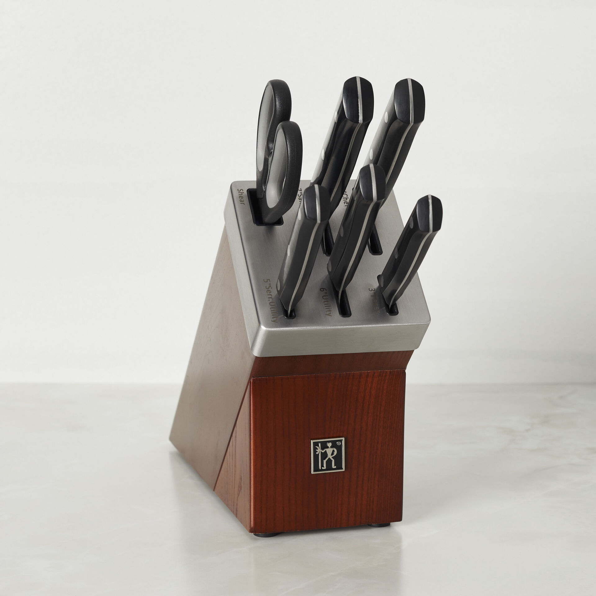 14-pc, Self-Sharpening Knife Block Set,,large