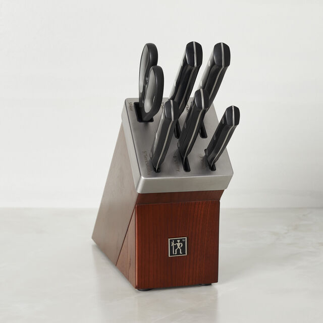 7-pc, Self-Sharpening Knife Block Set,,large
