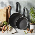 2 Piece aluminum Fry Pan Set - Granite,,large
