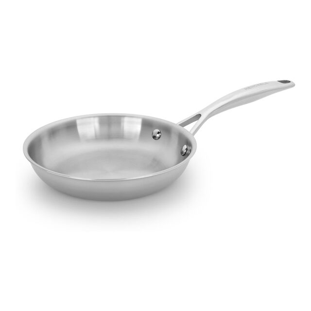 8.00 inch, Stainless Steel, Frying Pan,,large