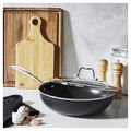 3 Piece aluminum Wok and Frypan Set,,large