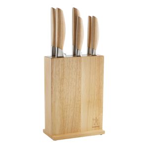 7-tlg, Messerblockset, Natur