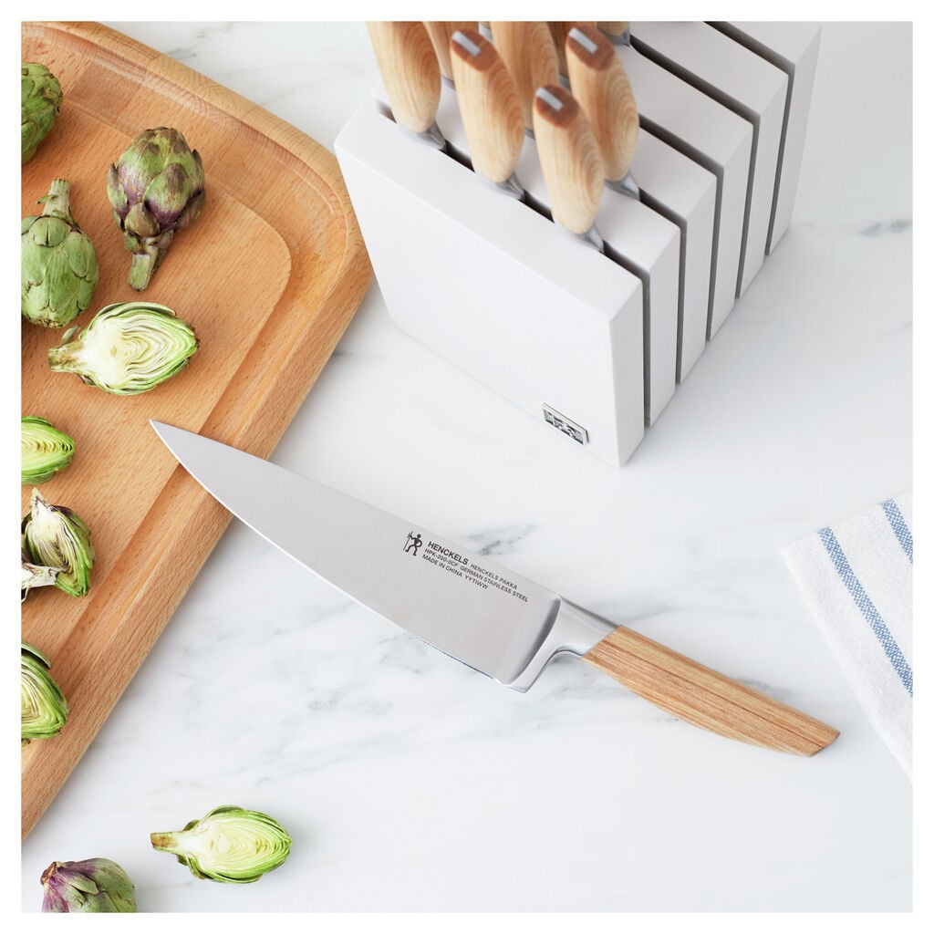 13-pc, Knife Block Set w/Vertical Magnetic Holder,,large