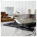 8.00 inch, Stainless Steel, Frying Pan,,large