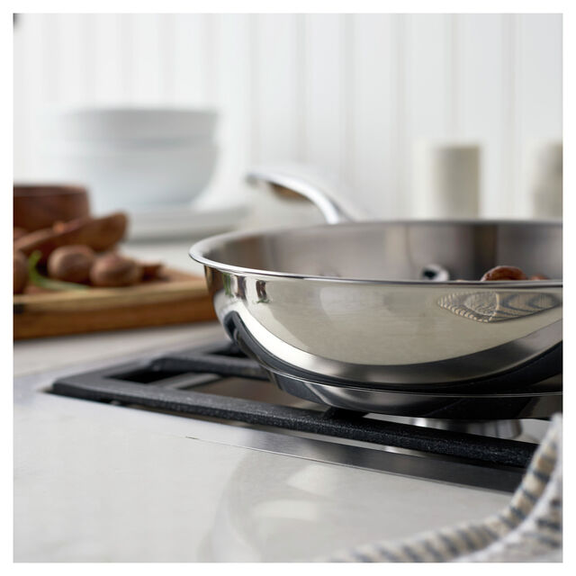 20 cm / 8 inch stainless steel Frying pan,,large