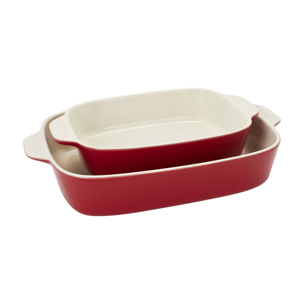 8 Piece Bakeware set, cherry,,large