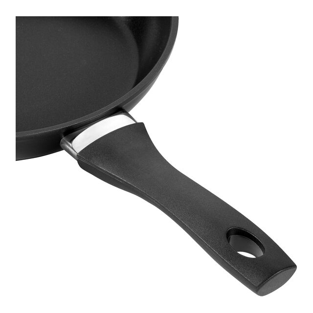 Bratpfanne 24 cm, Aluminium, Schwarz,,large
