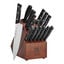 15 Piece, Knife block set, brown preview