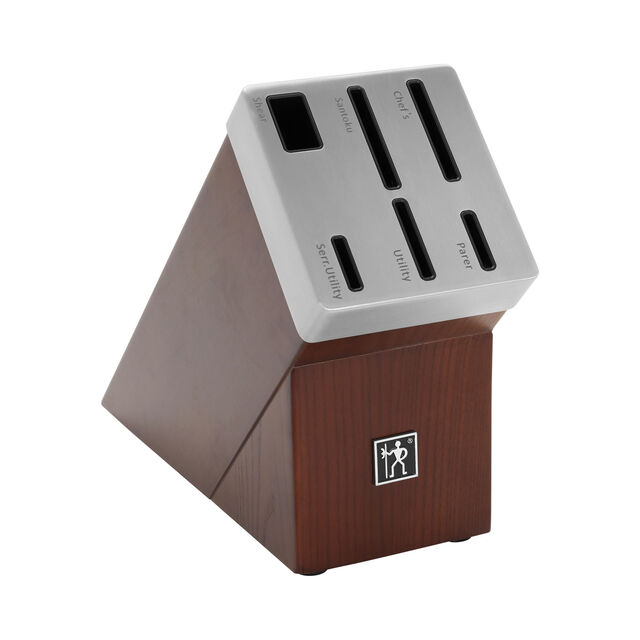 7-pc, Self-Sharpening Knife Block Set,,large