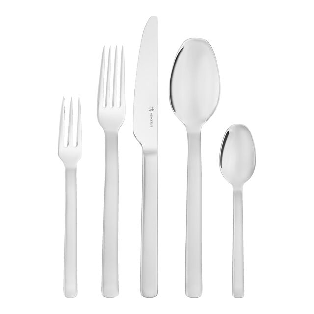 Besteckset 60-tlg, mattiert/poliert,,large