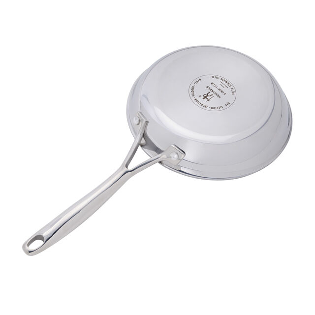 8.00 inch, Stainless Steel, Ceramic Hybrid Frying Pan,,large