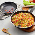 2-pc, Aluminum, Ceramic Nonstick Frying Pan Set,,large