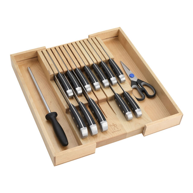 15-pc, Knife Set with Drawer Storage Tray,,large