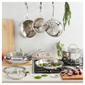 11-pc, Stainless Steel, Cookware Set,,large