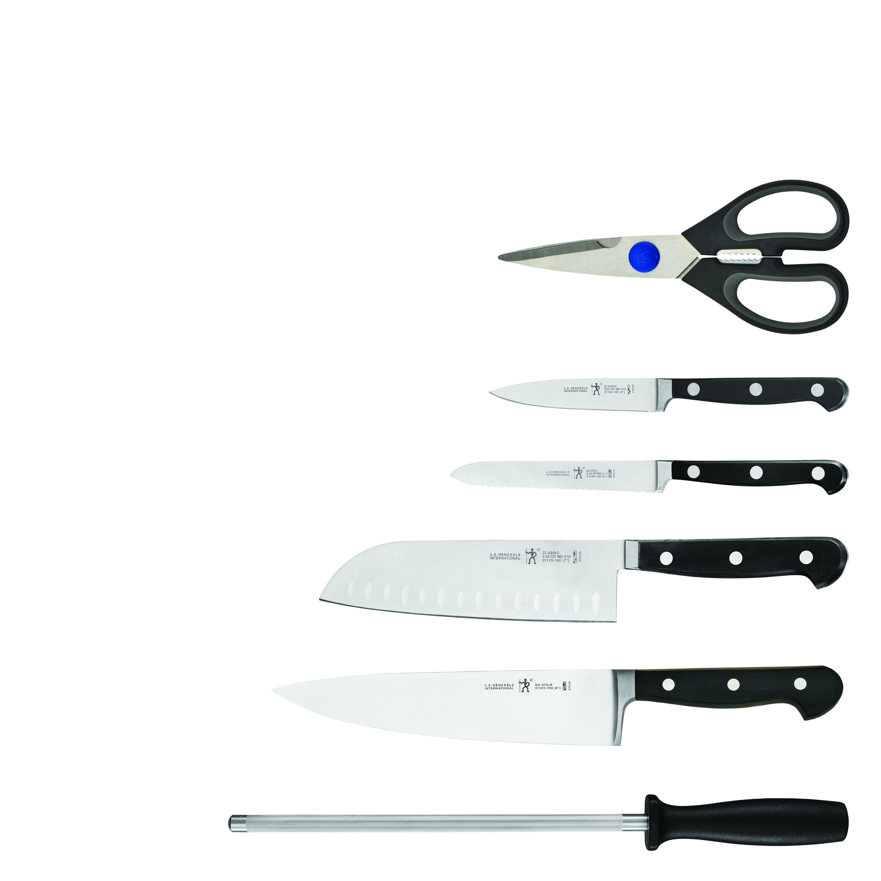 Classic 7-pc, Knife block set | Henckels US