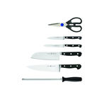 7-pc, Knife block set,,large
