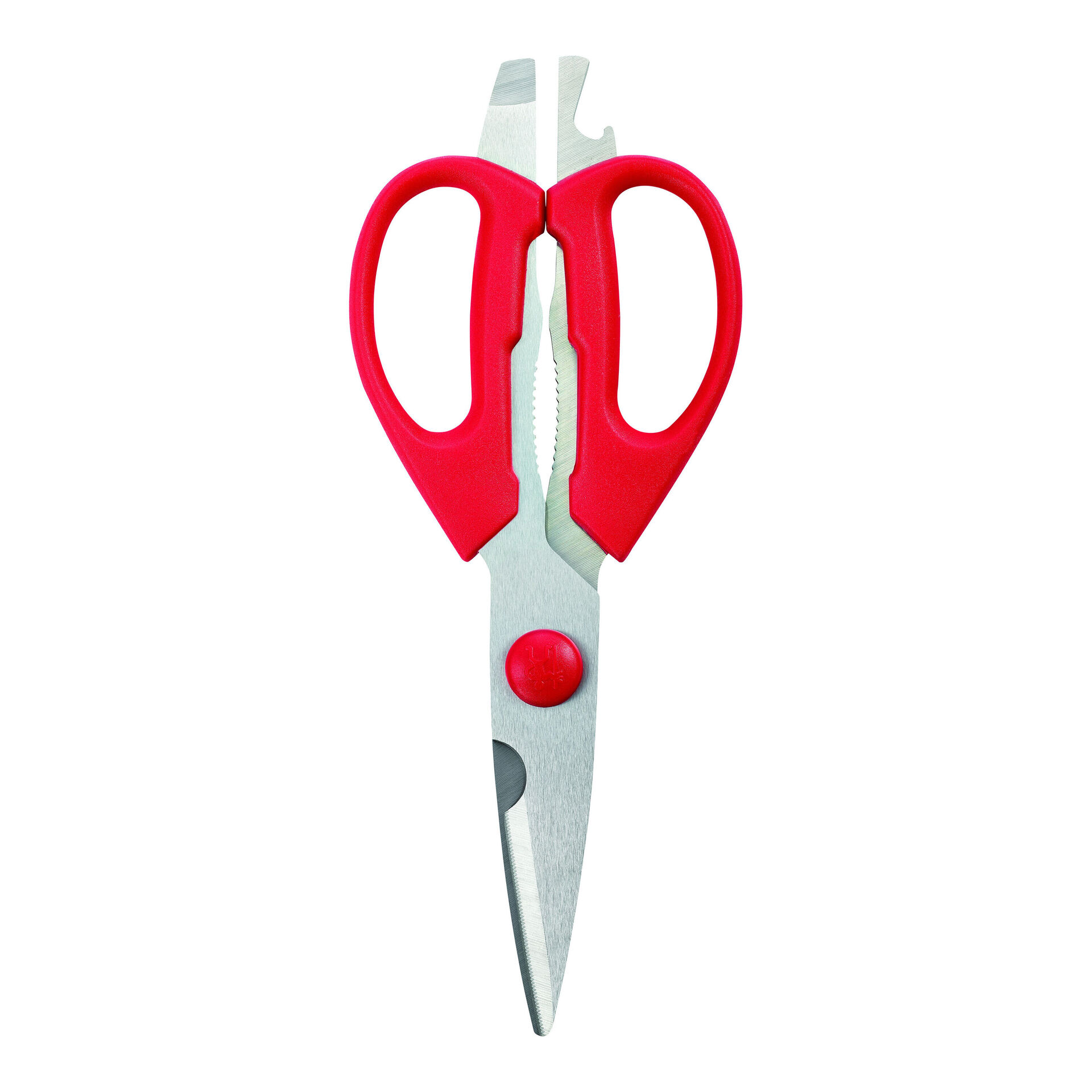 20 cm, Multi-purpose shears, red,,large