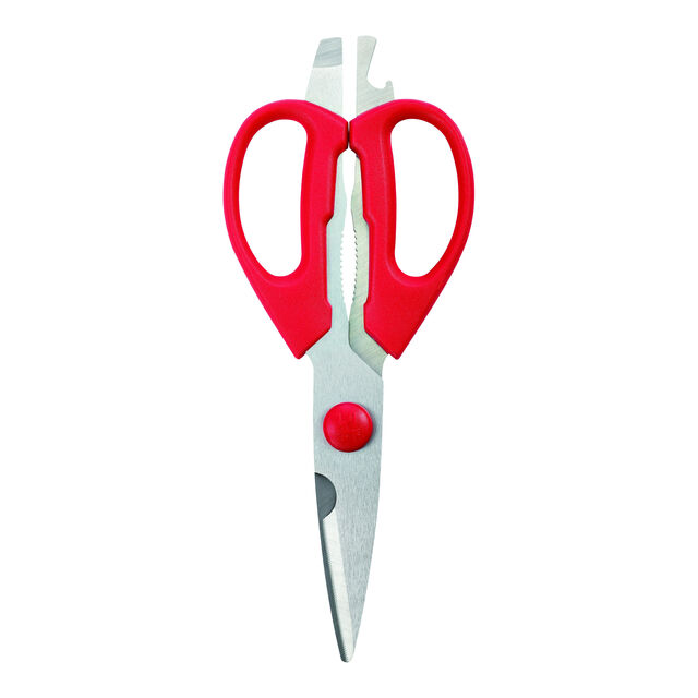 20 cm, Multi-purpose shears, red,,large
