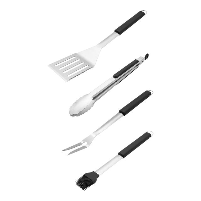 4-pc, Stainless Steel Grill Tools Set,,large