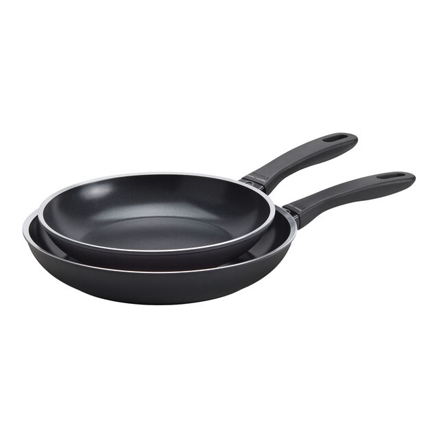 2-pc, Aluminum, Ceramic Nonstick Frying Pan Set,,large