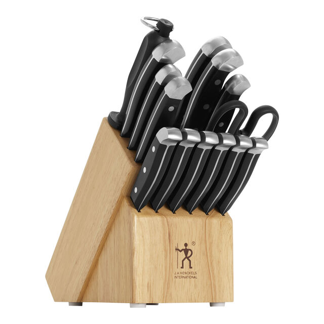 15 Piece, Knife block set, nature,,large