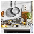 10-pc, Stainless Steel, Ceramic Nonstick Cookware Set,,large