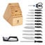 21-pc, Knife Block Set w/Bonus Sharpener,,large preview