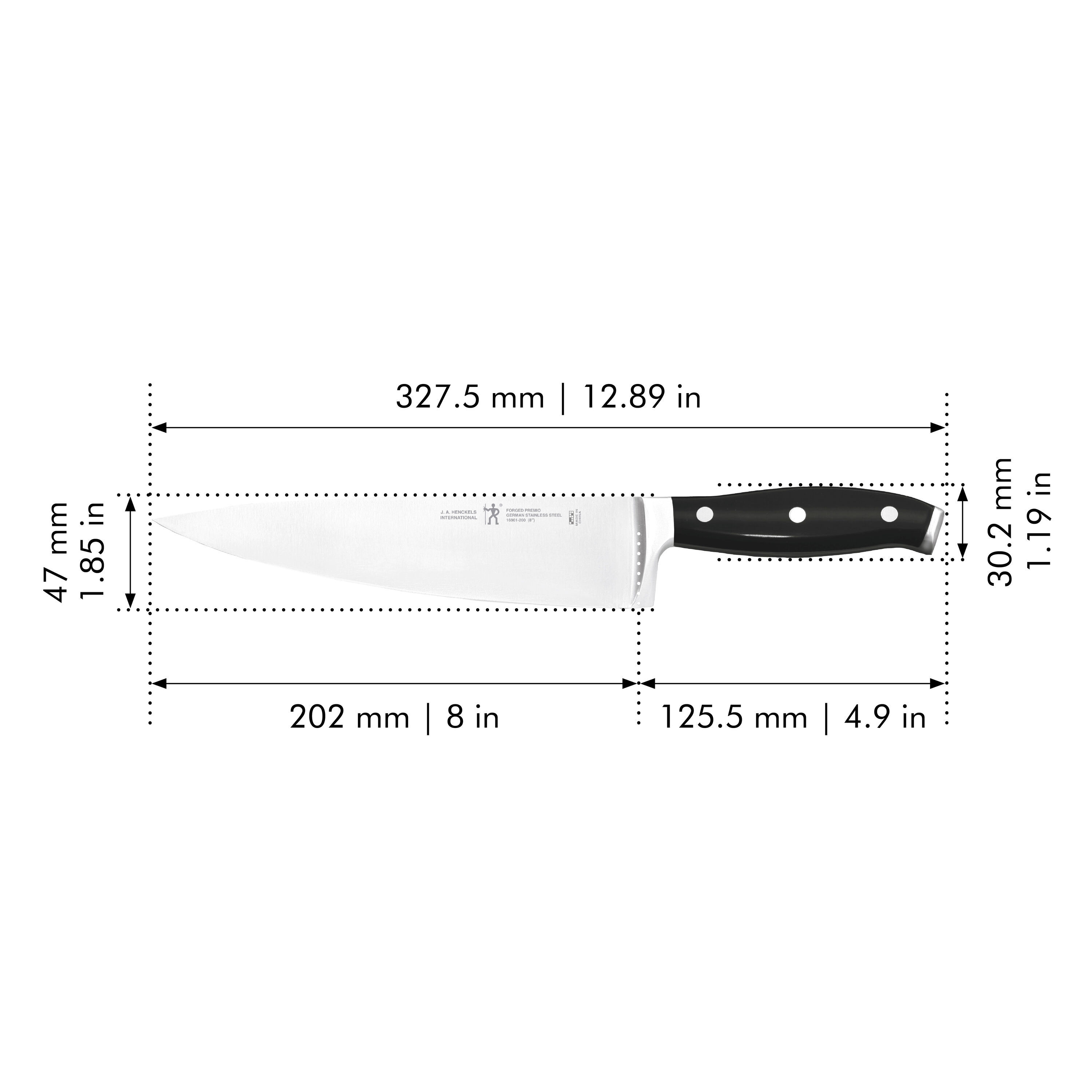 Forged Premio 8.00 inch, Chef Knife | Henckels US