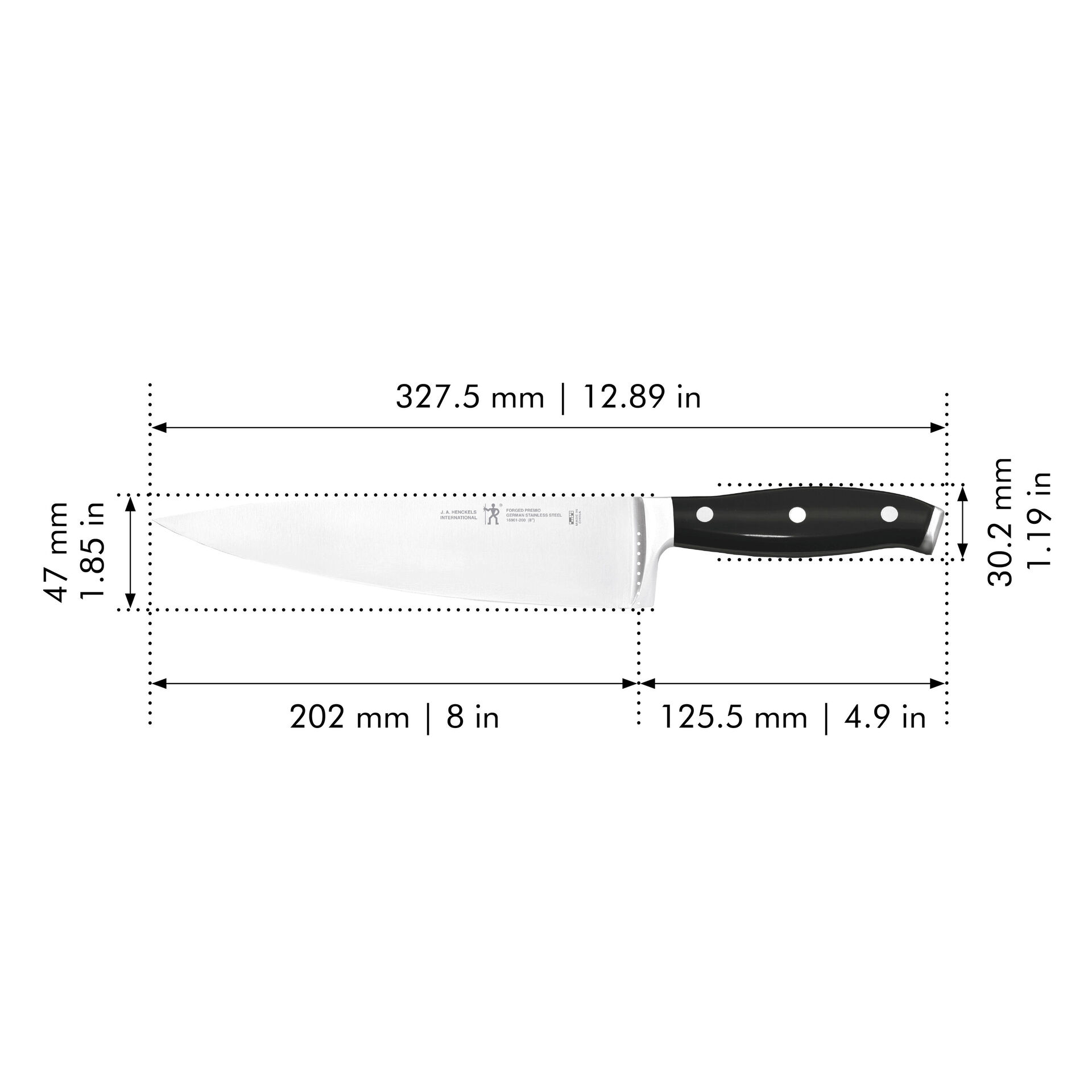 8.00 inch, Chef Knife,,large