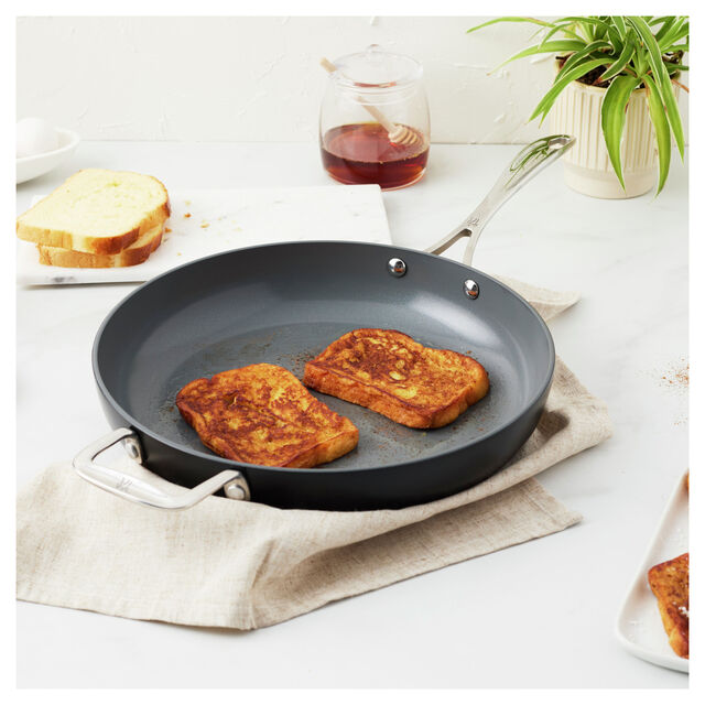 12.00 inch, Aluminum, Ceramic Nonstick Frying Pan,,large