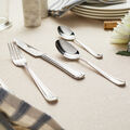45 Piece Flatware Set polished,,large