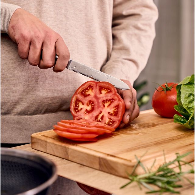 Universalmesser 13 cm, Wellenschliff,,large