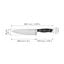 8-inch, Chef's knife, black,,large preview