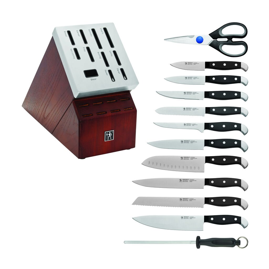 20-pc, Self-Sharpening Knife Block Set Statement