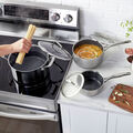 6-pc, Stainless Steel, Ceramic Hybrid Pot Set With Lids,,large