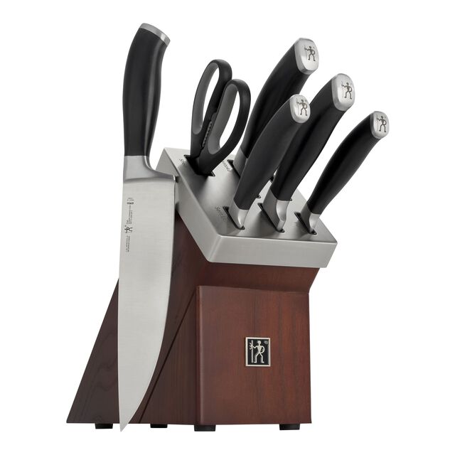 7-pc, Self-Sharpening Knife Block Set,,large