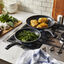 2 Piece aluminum Fry Pan Set - Black,,large preview