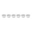 6 Piece round Bakeware set, white,,large preview