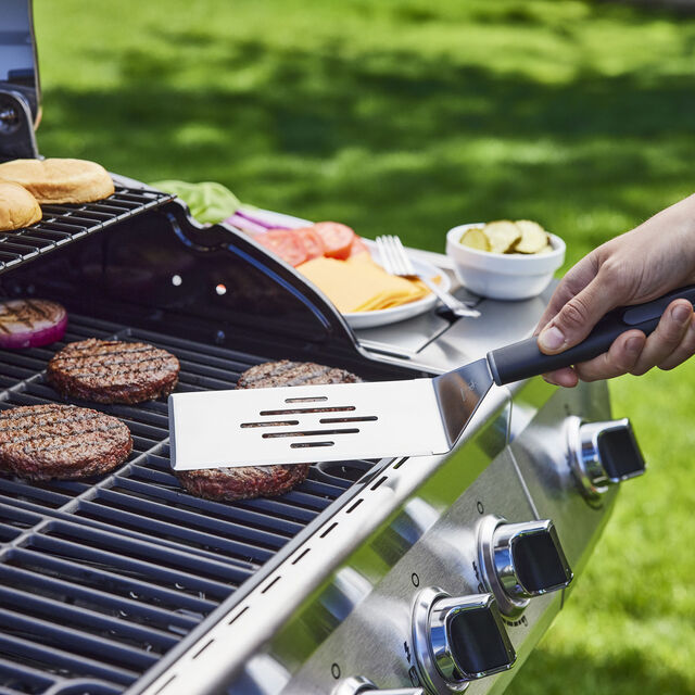 2-pc, Stainless Steel, Griddle Spatula Set,,large