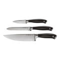 3 Piece, Knife set, black,,large